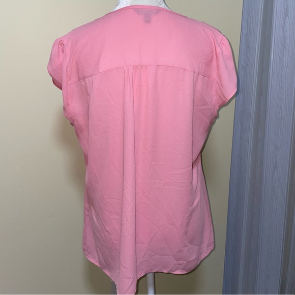 Pink Button-Up Blouse - Picture 4 of 6